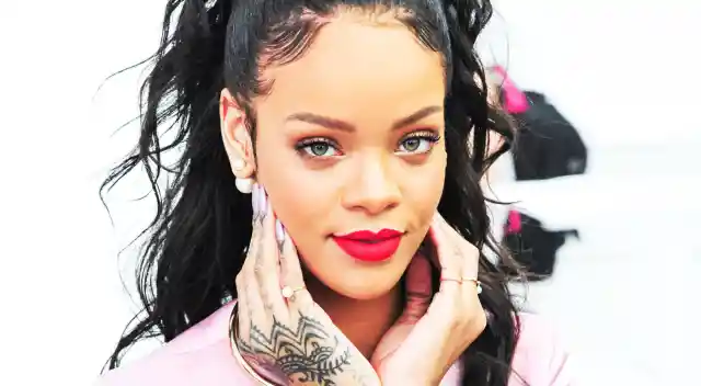 Rihanna Shows Off New Birth Year Ink