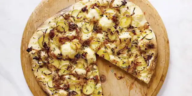 Number Thirteen: Potato and Rosemary Pizza