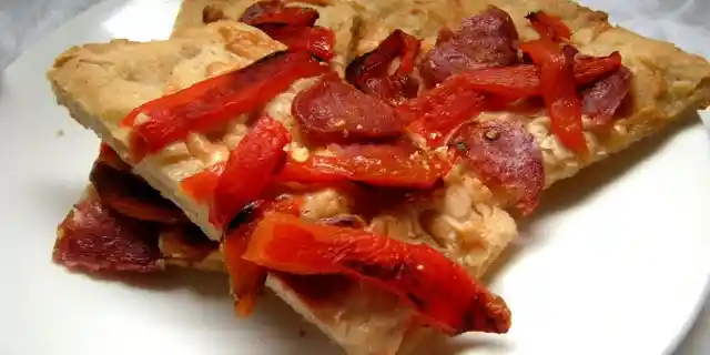 Number Forty-Four: Roasted Pepper Pizza