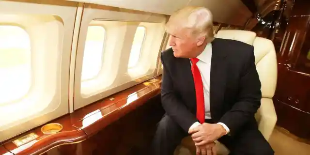 Number Two: A Celebrity With One of the Most Expensive Jets – Donald Trump