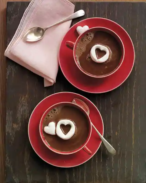 Number Nine: Easy to Make Hot Chocolate Hearts