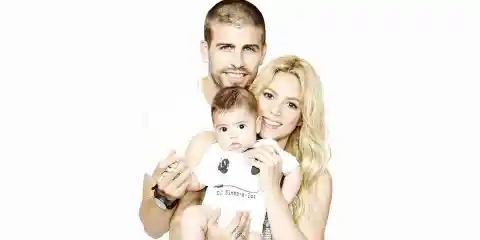 Number Five: Celebrity Couple Shakira and Gerard Pique