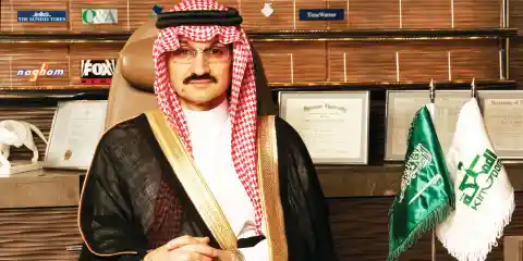 Number Two: Prince Alwaleed bin Talal Alsaud of Saudi Arabia