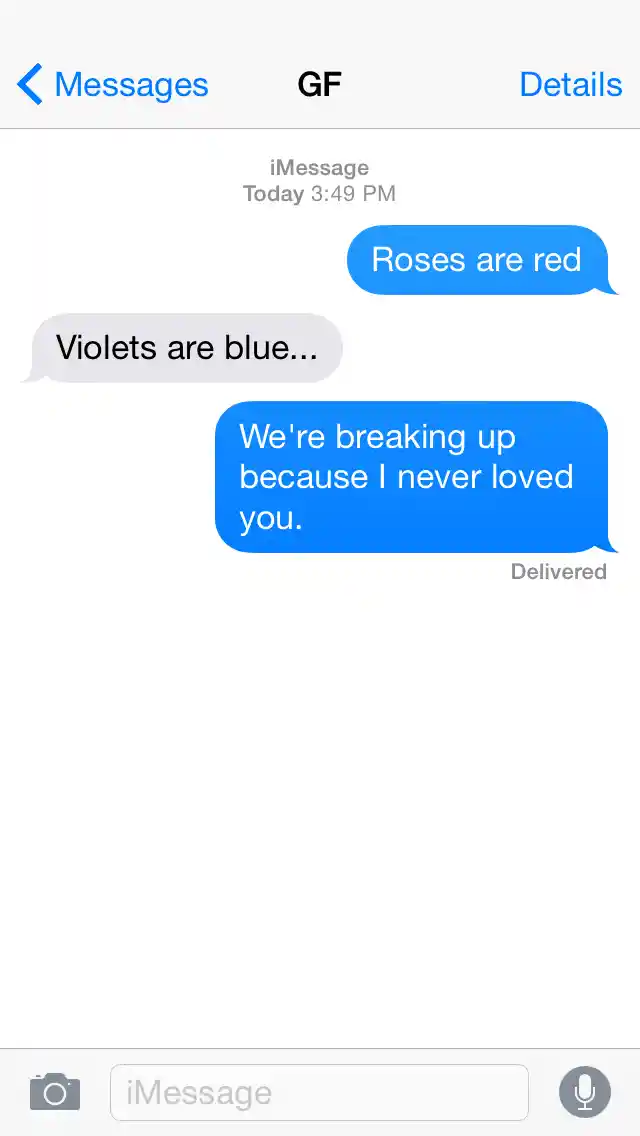 Top 10 Worst Breakup Texts of All Time