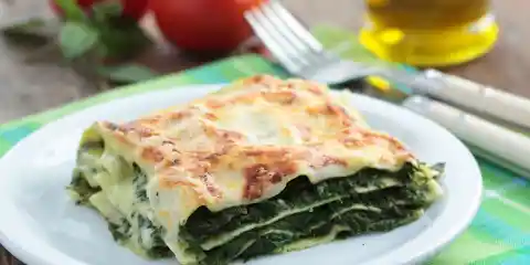 Number Ten: Spinach Lasagna