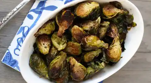 Number Five: Oven-Roasted Brussel Sprouts